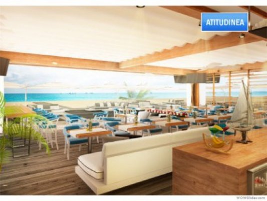 Ciprian Marica şi-a tras cârciumă de fiţe pe plaja din Mamaia, interzisă turiştilor de rând